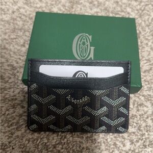 Goyard Black Card Holder